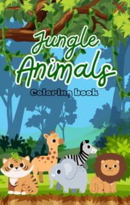 Jungle animals (coloring book)