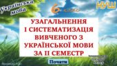 Повторення вивченого з української мови за 2 семестр 6 клас НУШ