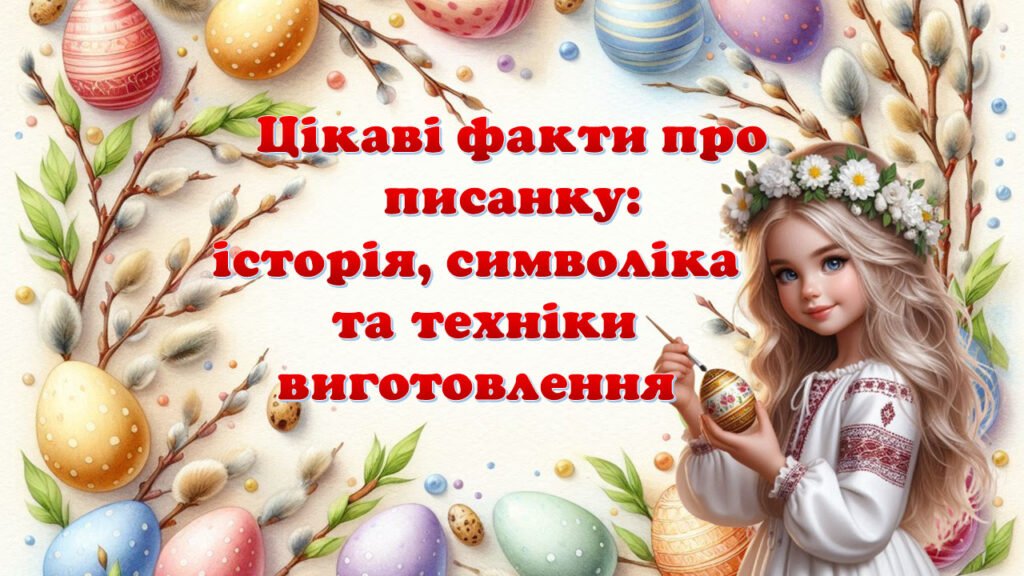 Головне зображення розробки: Презентація “Цікаві факти про писанку: історія, символіка та техніки виготовлення”