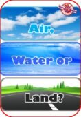Дидактична гра з англійської мови “Air, Water or Land?” (Види транспорту)