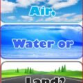 Дидактична гра з англійської мови “Air, Water or Land?” (Види транспорту)