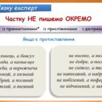 Фото розробки: Презентація “Написання НЕ та НІ з різними частинами мови”(7 клас НУШ за підручником А.В.Онатій, Т.П.Ткачука)