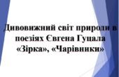 5 клас НУШ. Презентація Дивовижний світ природи в поезіях Євгена Гуцала «Зірка», «Чарівники»