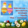 Аплікація. Великден. Майстер – клас з виготовлення великодніх іграшок “Яйце з сюрпризом”. (Відео)