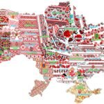 Фото розробки: Карта-пазл “Вишивана моя Україна”