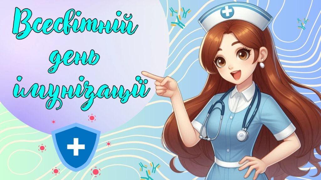 Головне зображення розробки: Презентація на тему: 24 квітня – Всесвітній день імунізації. Тиждень імунізації. 2025