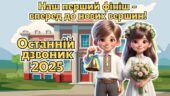 Останній дзвоник 2025. Останній урок 4 клас. Анімована інформаційно-ігрова презентація “Наш перший фініш – вперед до нових вершин!”