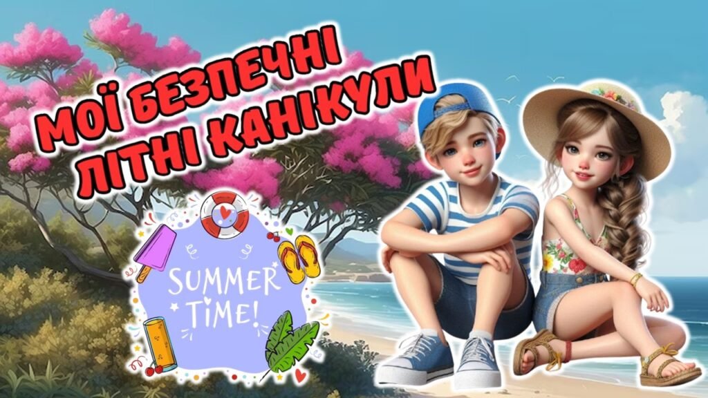 Головне зображення розробки: Анімована інформаційно-ігрова презентація “Мої безпечні літні канікули” Інструктаж на літні канікули