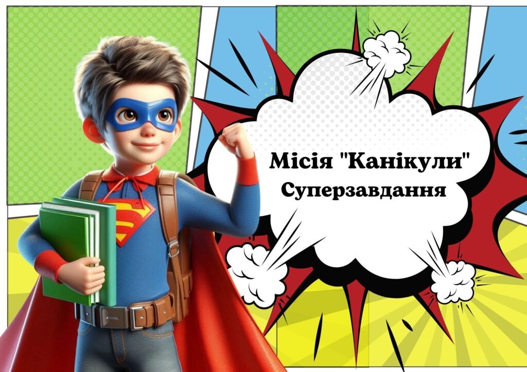 Головне зображення розробки: Місія “Канікули”: суперзавдання (66 карток різних цікавих завдань для підсумкового уроку)