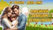 Анімована інформаційно-ігрова презентація “Сімейний затишок: тепло поруч” 15 травня – Міжнародний день сім’ї