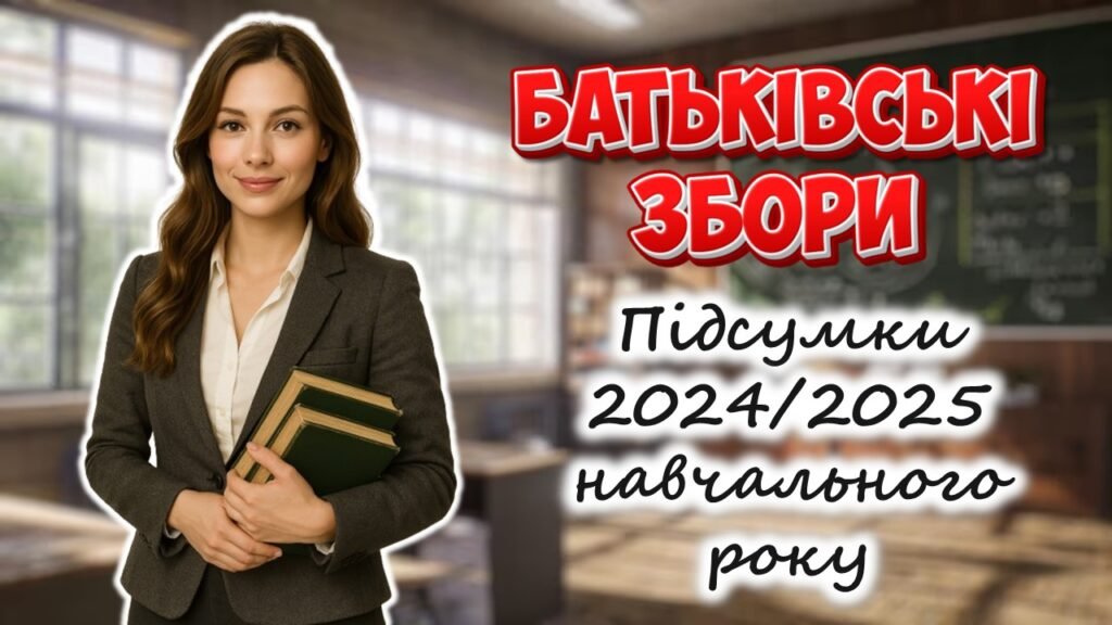 Головне зображення розробки: Презентація “Батьківські збори. Підсумки 2024-2025 навчального року” 1-11 клас