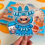 Фото розробки: Електронний шаблон альбому «ЛаБуБу»