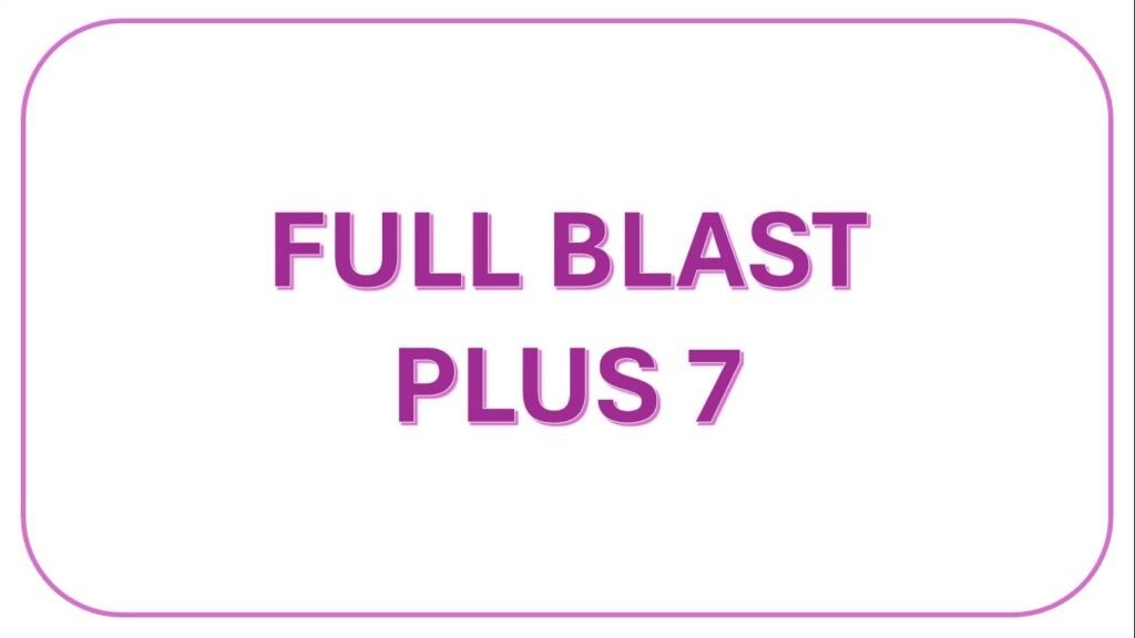 Головне зображення розробки: Full Blast Plus 7 Контроль сприймання усної інформації на слух /Аудіювання за ІI семестр