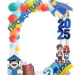 Фото розробки: Фоторамки до Останнього дзвоника для початкових класів