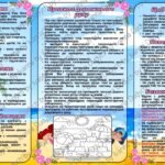 Фото розробки: Буклет-пам’ятка на літні канікули 2025 Інструктаж з безпечної поведінки під час літніх канікул