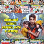 Фото розробки: Цивільний захист. Тиждень безпеки. Презентація + конспект + роздатковий матеріал + постер + розтяжка