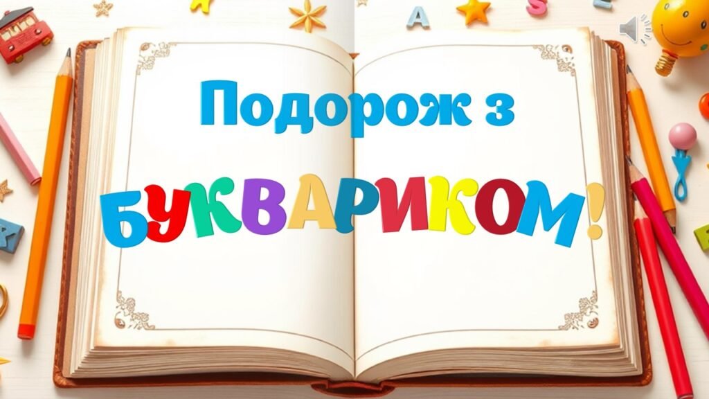 Головне зображення розробки: Подорож з Буквариком