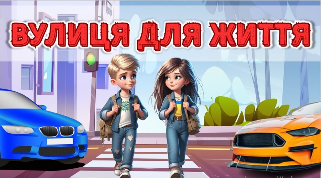 Головне зображення розробки: Тиждень безпеки дорожнього руху 2025. Презентація “Вулиця для життя”