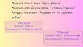 Комплексна підсумкова робота з української літератури для 7 класу з теми “Фантастика, містика, пригоди”” за ГР1, ГР2, ГР3, ГР4