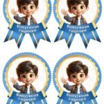 Фото розробки: Медалі для випускників садочка