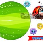 Фото розробки: !!! ДЕНЬ СОНЕЧКА (БОЖОЇ КОРІВКИ) – 13 ЧЕРВНЯ. ЛІТНІЙ ТАБІР (оформлення, аплікація, вирізалки, гра “Хрестики-нулики”, розтяжки, розмальовки, постер)