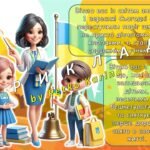 Фото розробки: Презентація “Перший урок 2025. Зустрічай вже школа нас – ми прийшли у перший клас!” Перший дзвоник. Свято першого дзвоника. 1 клас