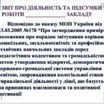 Фото розробки: ПРЕЗЕНТАЦІЯ ЗВІТ ДИРЕКТОРА ЗАКЛАДУ ОСВІТИ за 2024-2025 н.р. (ЗА 4-МА НАПРЯМАМИ, відповідно до абетки директора) (256 слайдів)