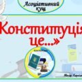 Асоціативний кущ ⚖️”Конституція це…”⚖️