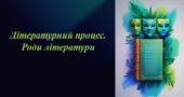 Презентація . Вступ. Літературний процес. Роди літератури: епос, лірика, драма 8 клас