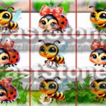 Фото розробки: !!! ДЕНЬ СОНЕЧКА (БОЖОЇ КОРІВКИ) – 13 ЧЕРВНЯ. ЛІТНІЙ ТАБІР (оформлення, аплікація, вирізалки, гра “Хрестики-нулики”, розтяжки, розмальовки, постер)