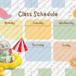 Фото розробки: Розклад занять / Class Schedule (Labubu)