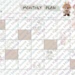 Фото розробки: Місячний план / Monthly plan (Labubu)