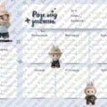 Розклад занять (для хлопчика) / Class Schedule (Labubu)