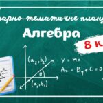 КАЛЕНДАРНО-ТЕМАТИЧНЕ ПЛАНУВАННЯ “Алгебра 8 клас” НУШ (до підручника Істер) 2,5 год/тиждень