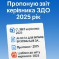 Звіт керівника (директора) ЗДО – 2025