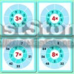 Фото розробки: !!! ТАБЛИЦЯ НА ОЛІВЦЯХ: МНОЖЕННЯ і ДІЛЕННЯ від 1 до 10 +++ ТРЕНАЖЕР-ТАБЛИЦЯ (КОЛА) для друку на 1, 2, 4 аркушах А4. ПОЧАТКОВА ШКОЛА НУШ 2 – 4 класи