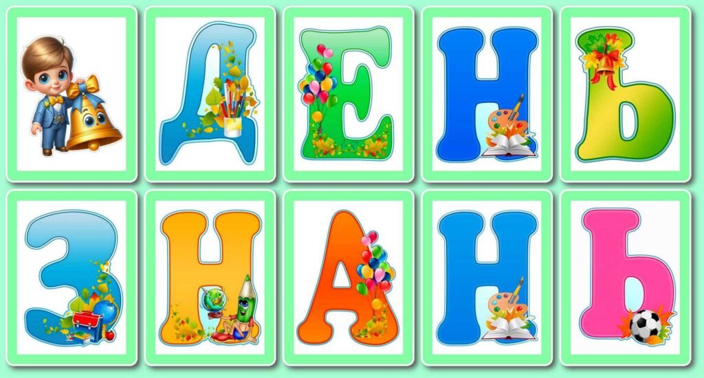 Головне зображення розробки: !!! 1 ВЕРЕСНЯ – ДЕНЬ ЗНАНЬ 2026-2027 н.р. (оформлення, розтяжки, прапорці, постери; понад 100 яскравих елементів)