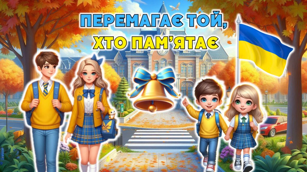Головне зображення розробки: ПЕРШИЙ УРОК «ПЕРЕМАГАЄ ТОЙ, ХТО ПАМ’ЯТАЄ!» (презентація+конспект)