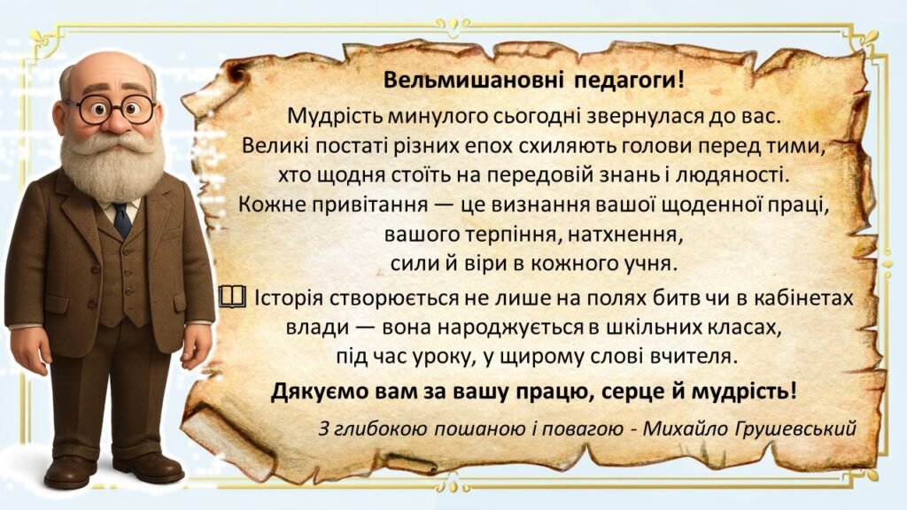 Головне зображення розробки: Листівки «Вітання крізь століття»