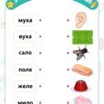 Фото розробки: Дидактична гра з навчання грамоти “З’єднай слово з картинкою”