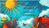 Kids Online 8. WELLCOME TO SCHOOL Listening Search. School Uniform. с.20-21