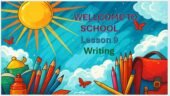 Kids Online 8. WELLCOME TO SCHOOL Writing Search. My Perfect School.