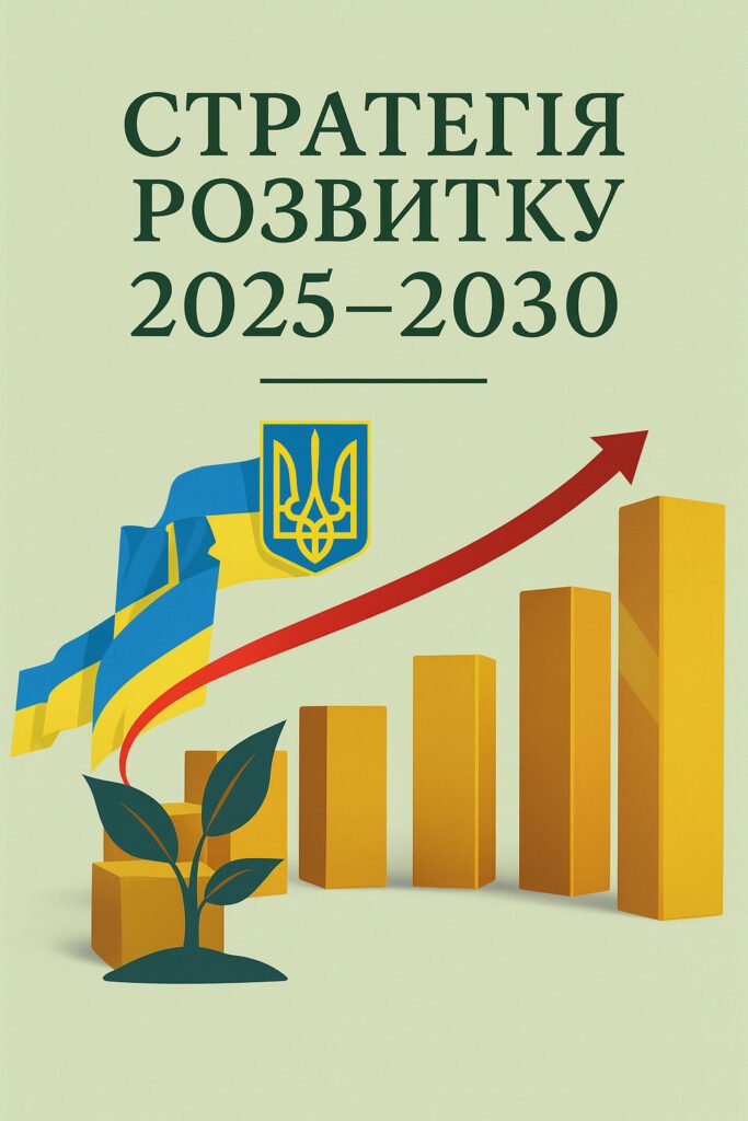 Головне зображення розробки: НАКАЗ “Про впровадження Стратегії розвитку на 2025-2030 роки” + Додаток 1 “Склад робочої групи з координації виконання (6 сторінок)н