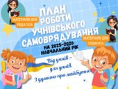 План роботи учнівського самоврядування на 2025-2026 навчальний рік