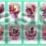 Фото розробки: !!! КУТОЧОК МИСТЕЦТВА. 1 ЖОВТНЯ – ДЕНЬ МУЗИКИ. РОЗТЯЖКА “МУЗИКА. СЛОГАНИ” (оформлення для кабінету, яскраві кульки, постери)