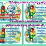 Фото розробки: !!! ЗДОРОВ’Я І БЕЗПЕКА НА ДОРОЗІ 2026. ПРАВИЛА ДОРОЖНЬОГО РУХУ (куточок-стенд оформлення, хмаринки, постери, дорожні знаки)