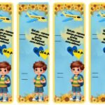 Фото розробки: Подарунок від вчителя на перший урок 2025-2026 н.р. Закладка для книг + ручка