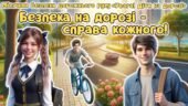 Місячник “Увага, діти на дорозі!” 2025. Анімована інформаційно-ігрова презентація “Безпека на дорозі – справа кожного”