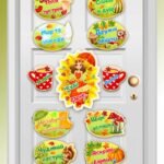 Фото розробки: Комплект для оформлення дверей “Осінні побажання”