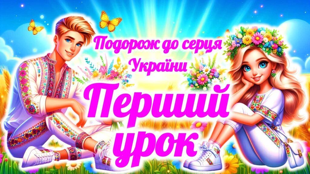 Головне зображення розробки: Перший урок 2025/2026 “Подорож до серця України”